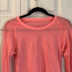 lululemon coral top